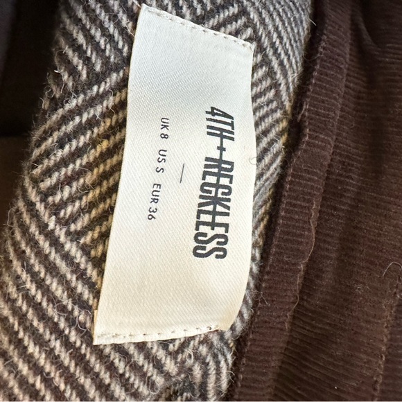 Brown Patterned Jacket - Picture 5 of 6